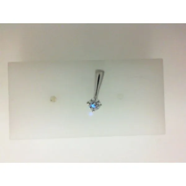 Sterling Silver April Love Charm - Large Style Morgan's Jewelers Winona, MN