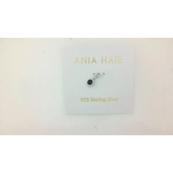Black Onyx and Mother of Pearl Charm