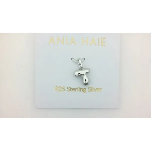 Sterling Silver T Bubble Charm Morgan's Jewelers Winona, MN
