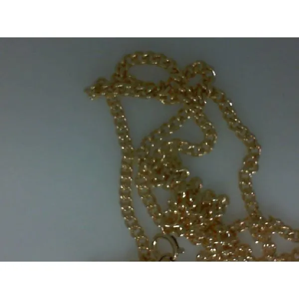 Sterling Silver Gold Filled Curb Chain Necklace Morgan's Jewelers Winona, MN