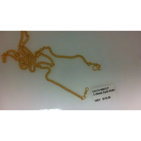 Gold Filled Curb Chain Necklace Morgan's Jewelers Winona, MN