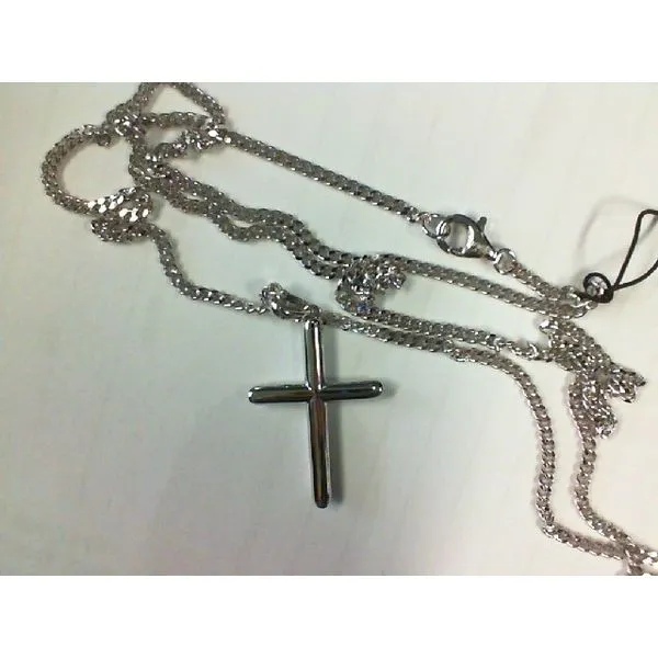 Sterling Silver Classic Cross Pendant Morgan's Jewelers Winona, MN