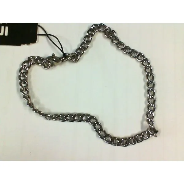 Men's Titanium Flat Curb Chain Bracelet Morgan's Jewelers Winona, MN