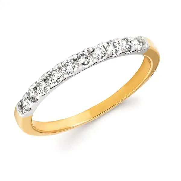 Two Tone 14K Wedding Band Morin Jewelers Southbridge, MA