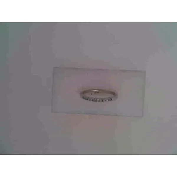 White 14K Wedding Band with Round Diamonds Morin Jewelers Southbridge, MA