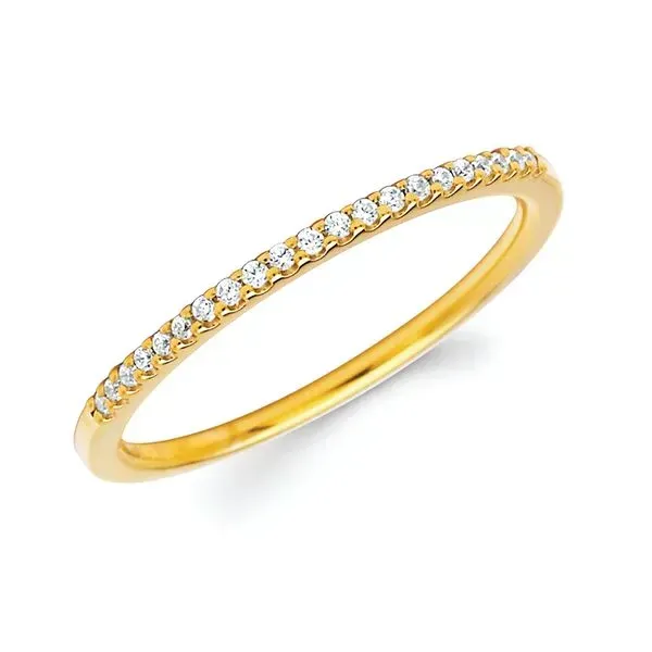 White 14Kt Diamond Wedding Band Morin Jewelers Southbridge, MA