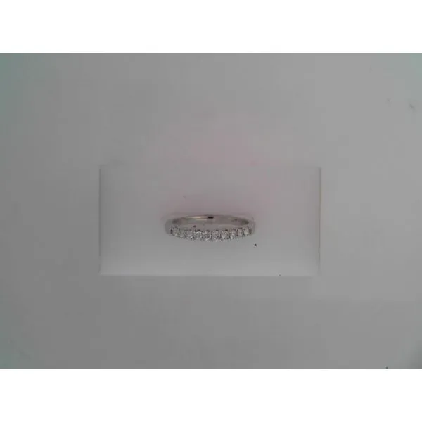 Diamond Wedding Band in 14K White Gold Morin Jewelers Southbridge, MA