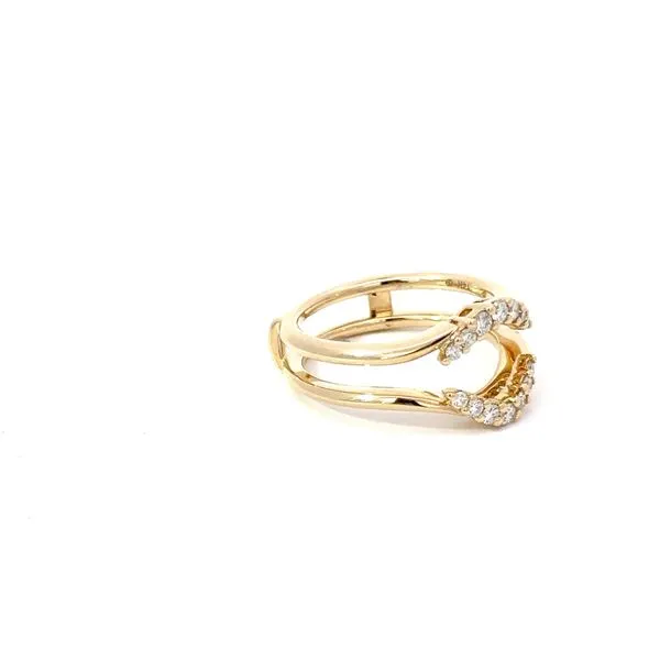 14K White Diamond Wedding Band Image 2 Morin Jewelers Southbridge, MA