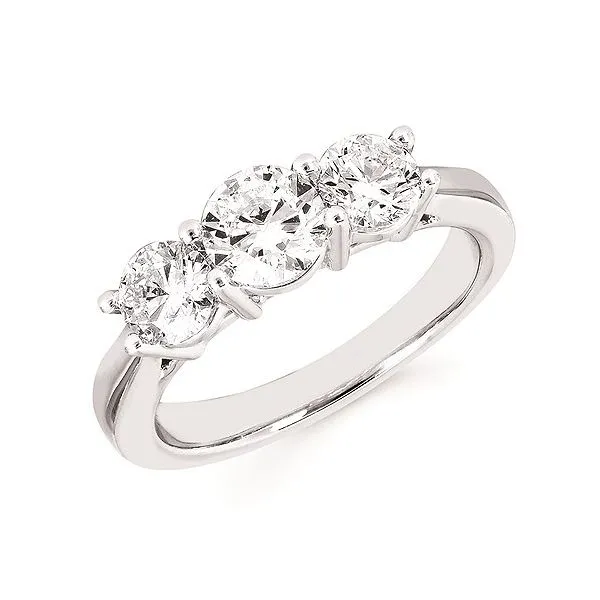 White 14Kt Anniversary Ring Morin Jewelers Southbridge, MA