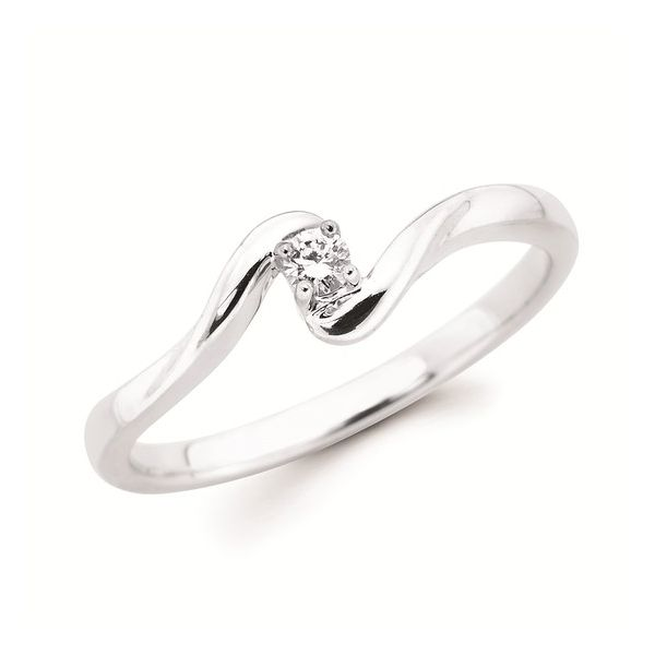 White 14Kt Diamond Fashion Ring Morin Jewelers Southbridge, MA