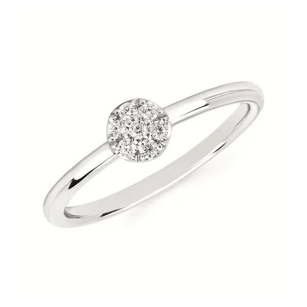 14K White Gold Diamond Fashion Ring Morin Jewelers Southbridge, MA