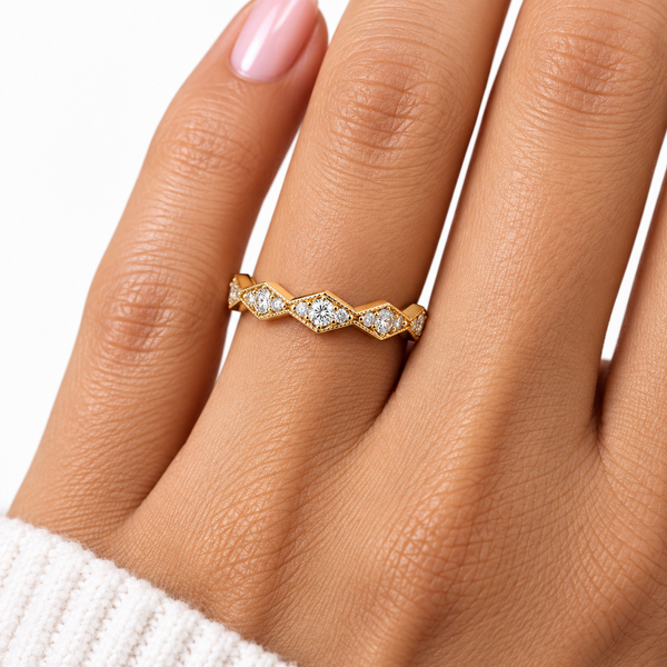 14K Yellow Gold Diamond Fashion Ring Image 2 Morin Jewelers Southbridge, MA