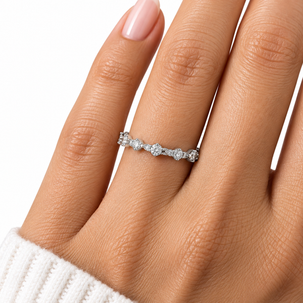 14K White Gold Diamond Fashion Ring Image 2 Morin Jewelers Southbridge, MA