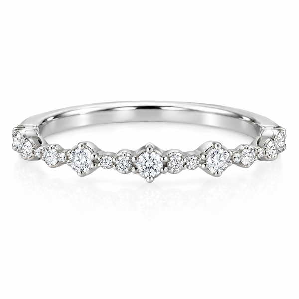 14K White Gold Diamond Fashion Ring Morin Jewelers Southbridge, MA