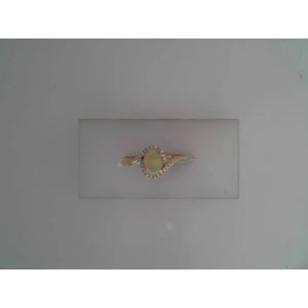 Yellow Gold Opal Fashion Ring Morin Jewelers Southbridge, MA