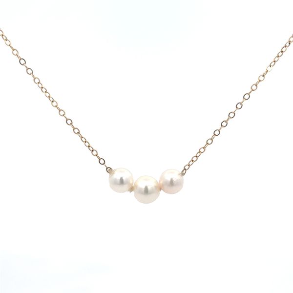 14K Yellow Add-A-Pearl Necklace Morin Jewelers Southbridge, MA