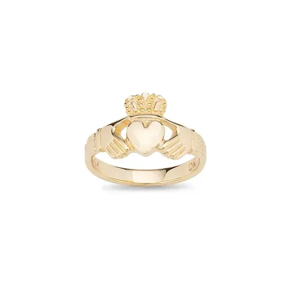 14K Yellow Gold Cladduagh Ring Morin Jewelers Southbridge, MA