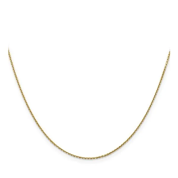 Yellow 14 Karat Cable Link Chain Image 3 Morin Jewelers Southbridge, MA
