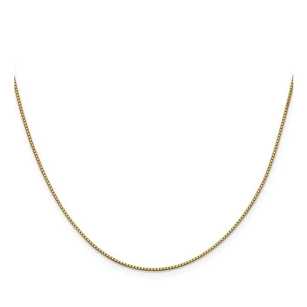 14K Yellow Gold Box Chain Image 2 Morin Jewelers Southbridge, MA