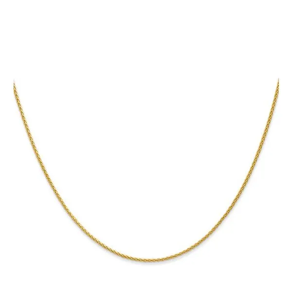 14K Yellow Gold 1.2mm Parisian Wheat Chain Image 3 Morin Jewelers Southbridge, MA