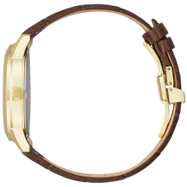 Men's Yellow Base Metal Dress Watch Image 2 Morin Jewelers Southbridge, MA