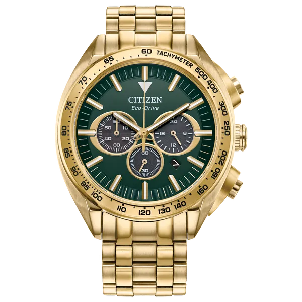 Men's Gold-Tone Stainless Steel Watch Morin Jewelers Southbridge, MA