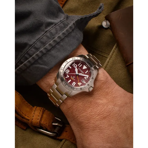 Stainless Steel Adventure Watch Image 4 Morin Jewelers Southbridge, MA
