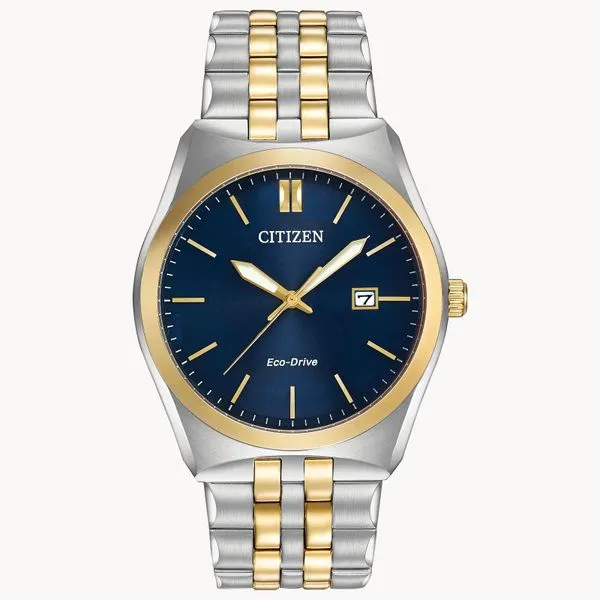 CITIZEN Eco-Drive Men's Two-tone Stainless Steel Dress Watch Morin Jewelers Southbridge, MA