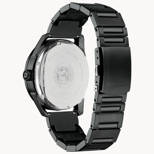 CITIZEN Eco-Drive Mens Special Black Finish Chrono Watch Image 2 Morin Jewelers Southbridge, MA