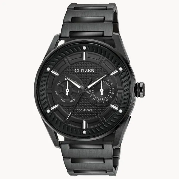 CITIZEN Eco-Drive Mens Special Black Finish Chrono Watch Morin Jewelers Southbridge, MA