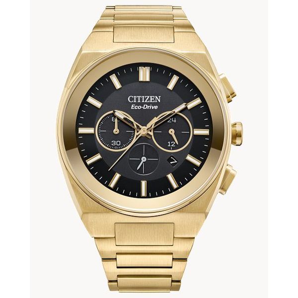 Citizen CITIZEN Eco-Drive Yellow Stainless Steel Sport Watch