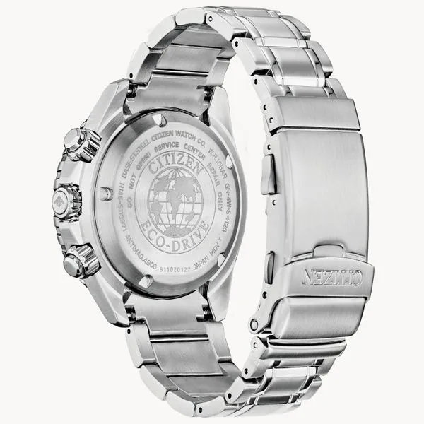 CITIZEN Eco-Drive White Stainless Steel Divers Watch Image 2 Morin Jewelers Southbridge, MA