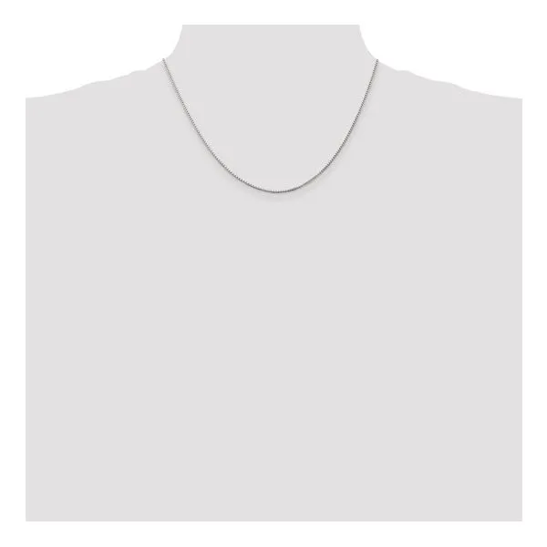 Sterling Silver Box Chain Image 4 Morin Jewelers Southbridge, MA