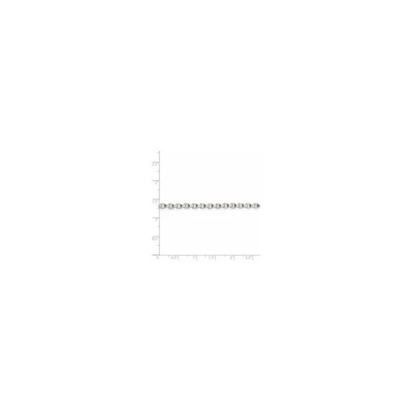 Sterling Silver Adjustable Rolo Chain Image 2 Morin Jewelers Southbridge, MA