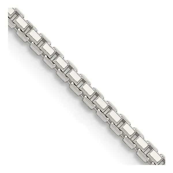 Sterling Silver 1.7mm 8 Sided Diamond-cut Box Chain Morin Jewelers Southbridge, MA