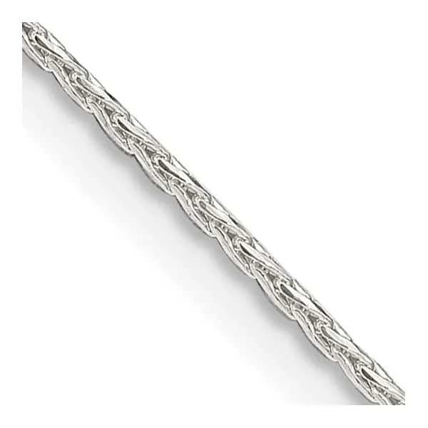 Sterling Silver 1.25mm Diamond-cut Round Spiga Chain Morin Jewelers Southbridge, MA
