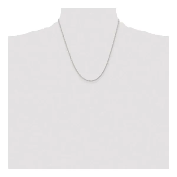 Sterling Silver Solid Rope Chain Image 3 Morin Jewelers Southbridge, MA