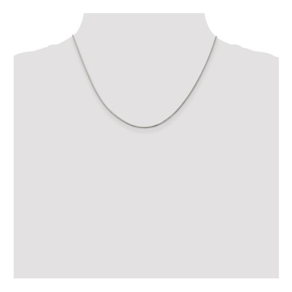 Sterling Silver Box Chain Image 3 Morin Jewelers Southbridge, MA