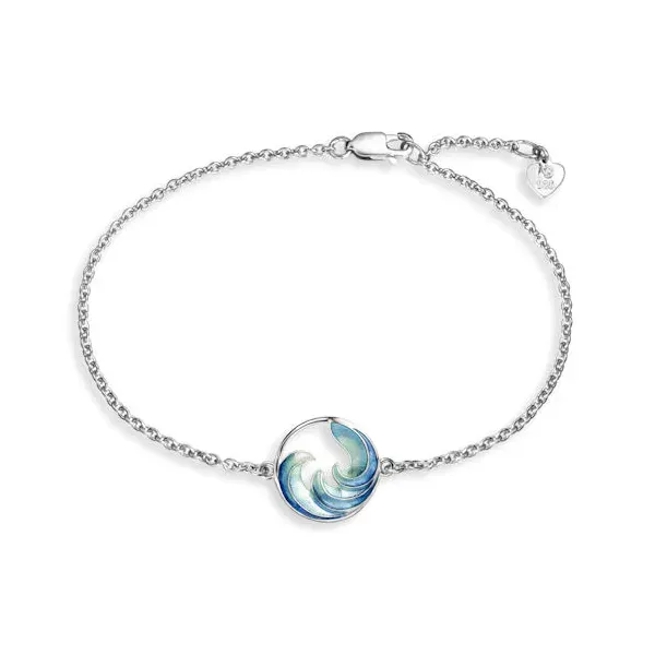 Ocean wave bracelet clearance