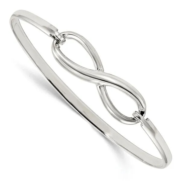 Sterling Silver Infinity Bangle Bracelet Morin Jewelers Southbridge, MA