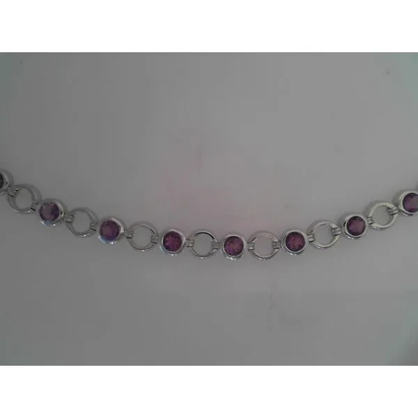 Sterling Silver Amethyst Bracelet Morin Jewelers Southbridge, MA