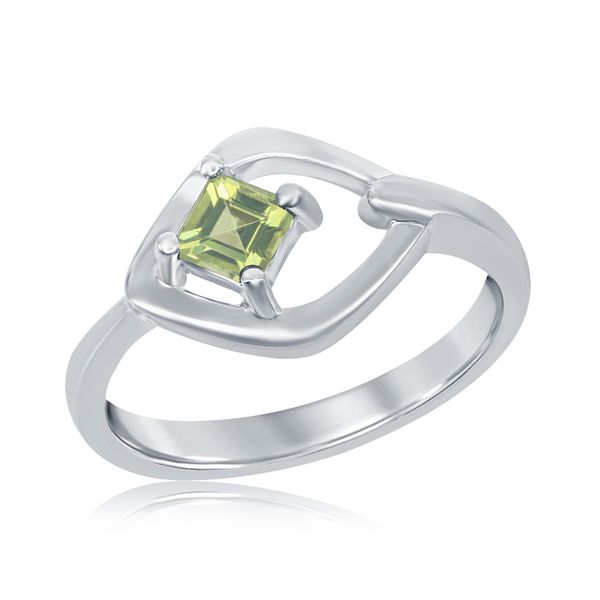 Sterling Silver Peridot Fashion Ring Morin Jewelers Southbridge, MA