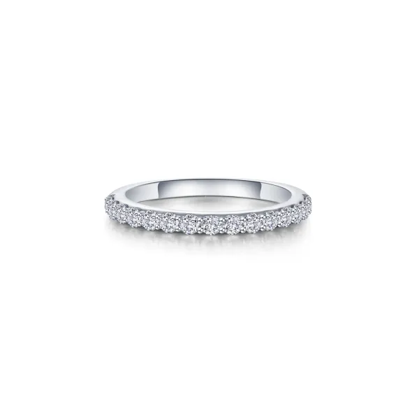 Platinum Divine Engagement Band Image 2 Morin Jewelers Southbridge, MA