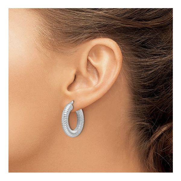 Silver Earrings 645 Image 2 Morin Jewelers Southbridge, MA