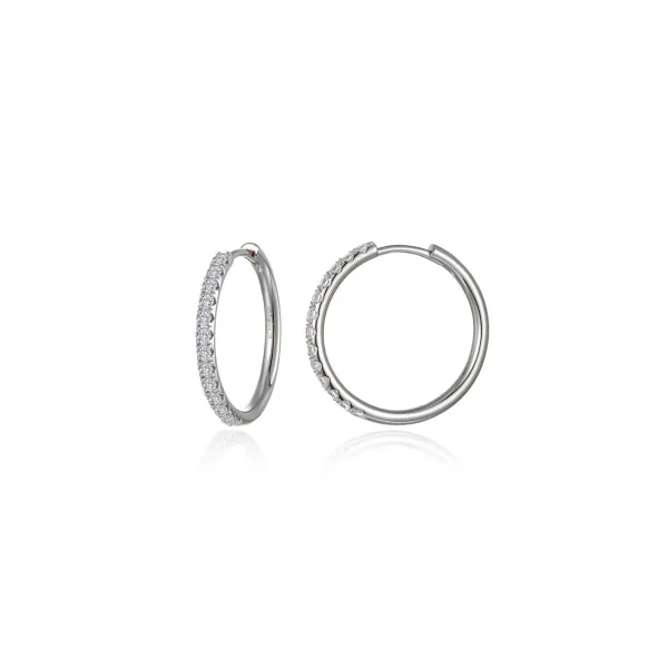Medium Alina Round Hoop Earrings Morin Jewelers Southbridge, MA