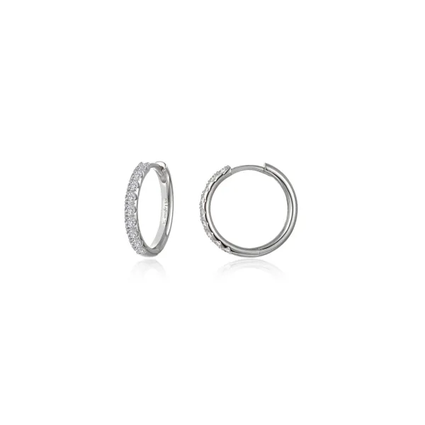 Small Alina Round Hoop Earrings Morin Jewelers Southbridge, MA