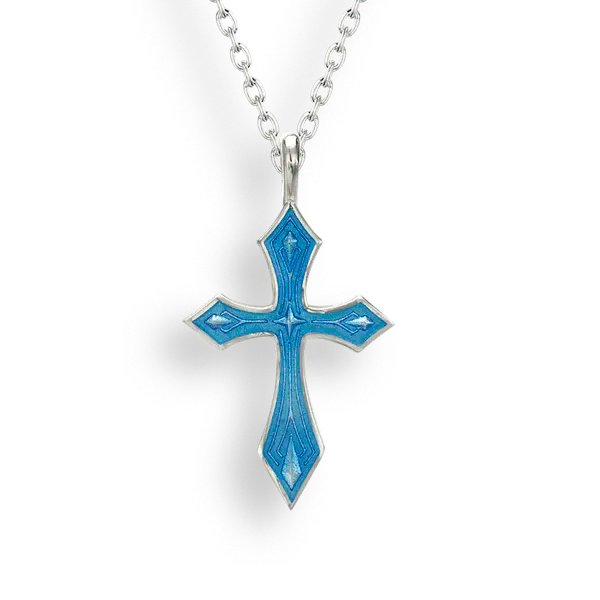Blue Cross Necklace Morin Jewelers Southbridge, MA