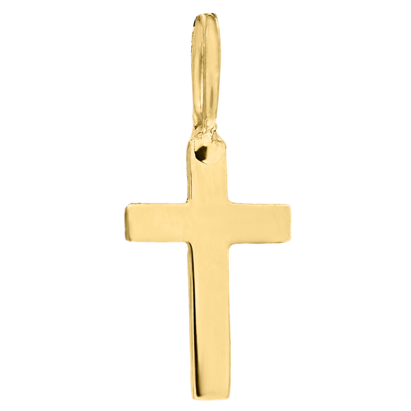 14KT Gold Cross Chain Necklace Morin Jewelers Southbridge, MA