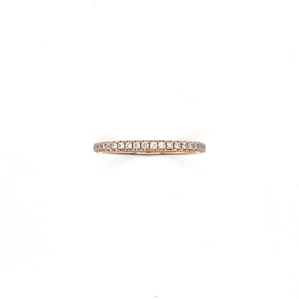0.20ctw Round Diamond French Pavé Band Image 2 Morris Jewelry Bowling Green, KY