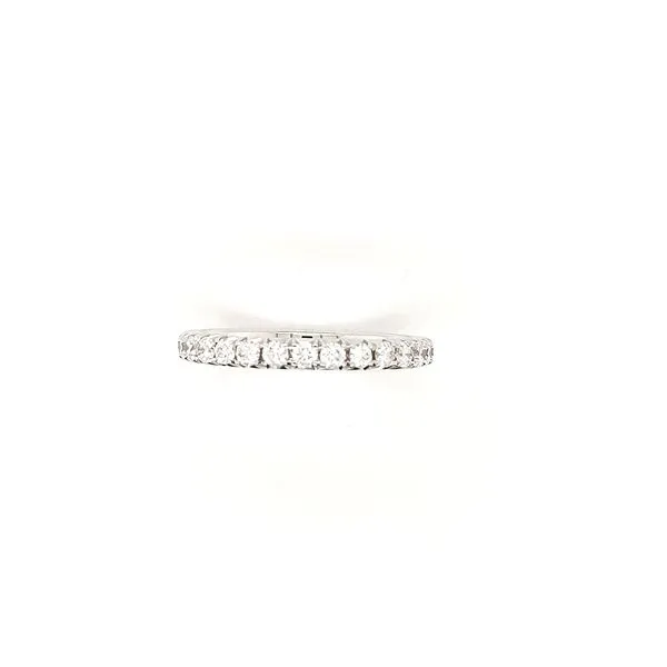 0.52ctw Round Diamond French Pavé Band Image 2 Morris Jewelry Bowling Green, KY